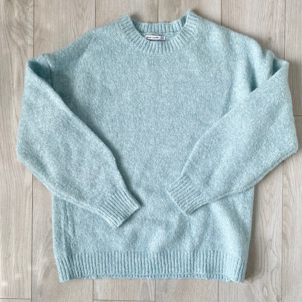 Light Blue Pullover Sweater